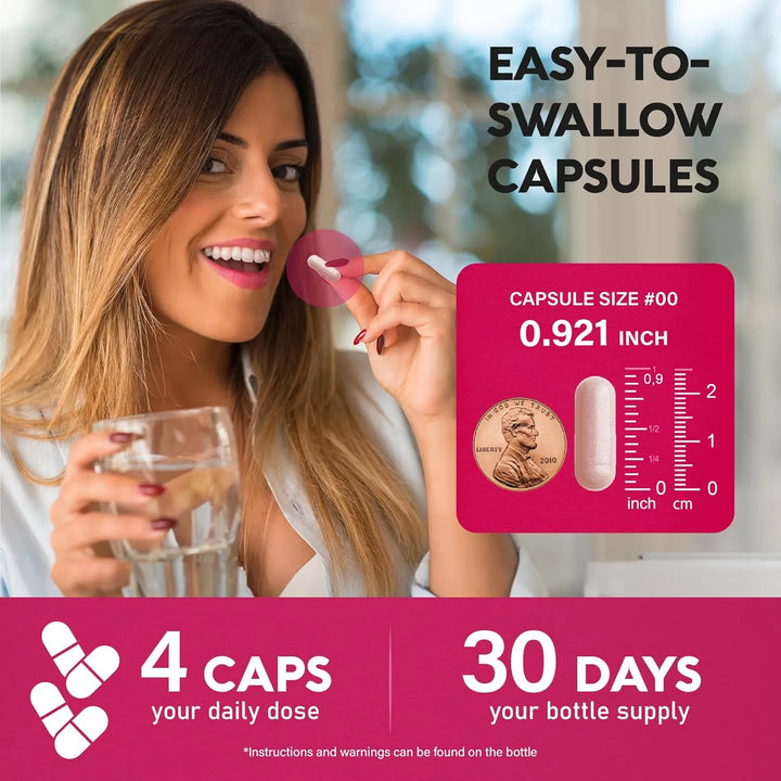 Cápsulas De D-mannose 2000 Mg Salud Tracto Urinario Apoyo Na - Imagen 7