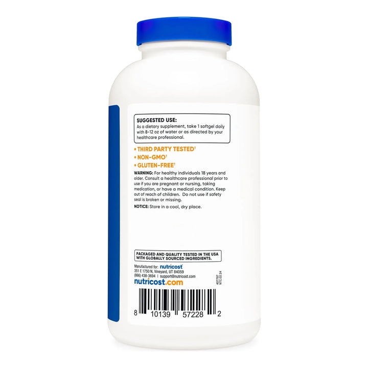 Cápsulas Blandas De Aceite De Pescado Omega 3 Con 560 Mg De - Imagen 4