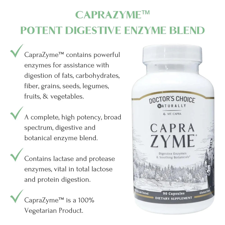 Enzimas Digestivas Naturales Con Amilasa Lipasa Bromelina Pr - Imagen 3