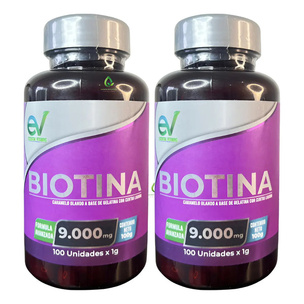 Biotina X 9000 Mg Promo X2 N/a - Imagen 1