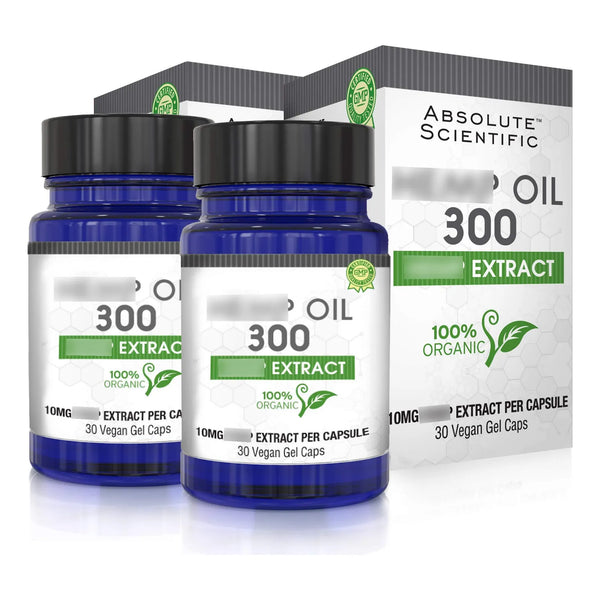 Capsulas De Aceite De Cañamo 100 Organicas Paquete De 2 60 Unidades Omega 3 6 9
