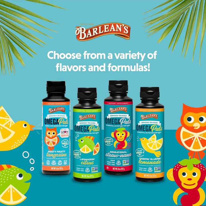 Omega 3 Niños 1473 Mg Epa Dha Cerebro Y Ojos Frutas 227 Gr - Imagen 7