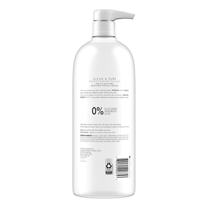 Acondicionador Limpio Y Puro Con Proteinfusion 1 Litro Silic - Imagen 2