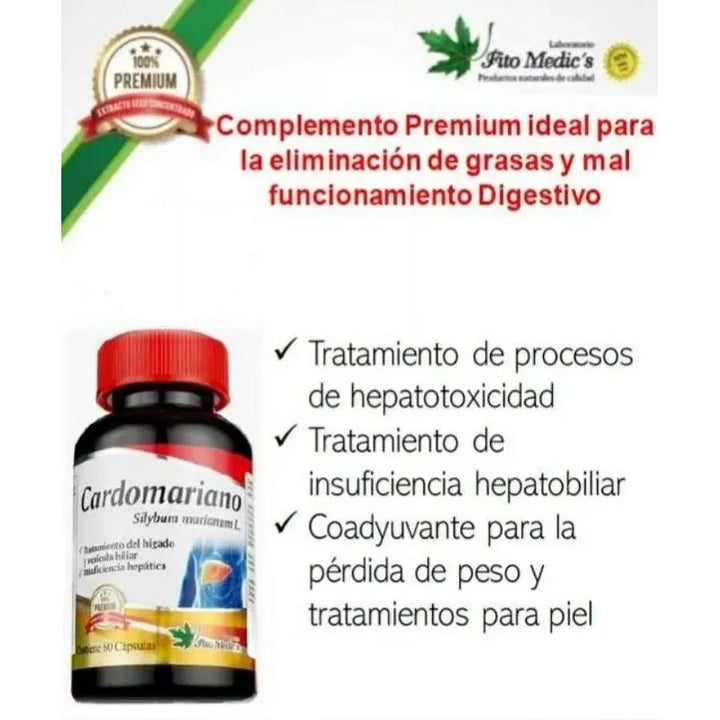 Cardomariano Silimarin Drenador - Imagen 5