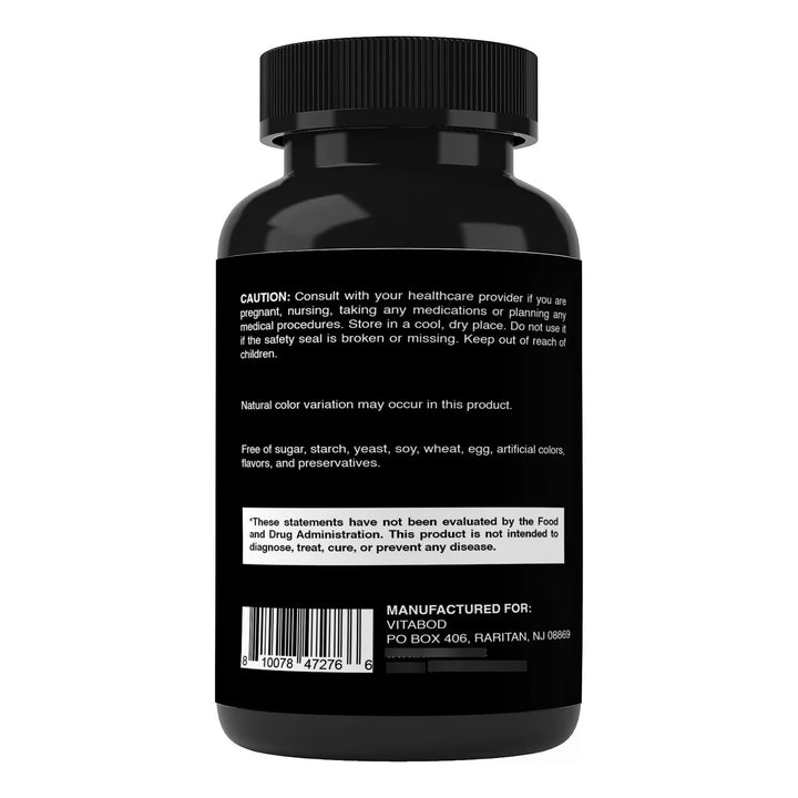 Benfotiamina 600mg 180 Cápsulas Vitamina Liposoluble - Imagen 3