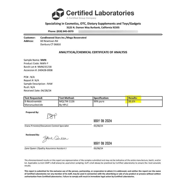 Polvo De Resveratrol Puro 99% Grado Farmacéutico 60 Gramos T - Imagen 3