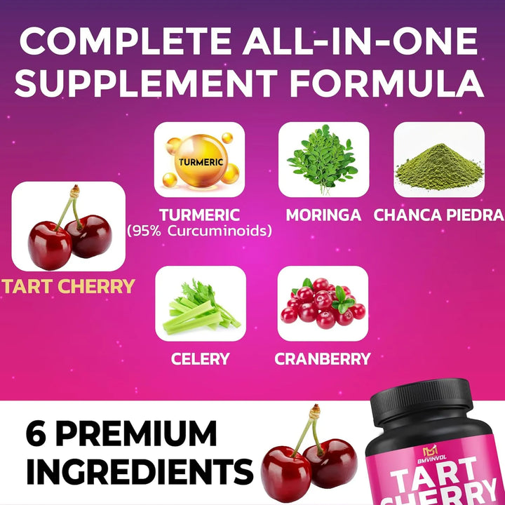 Extracto De Cereza Agria 201 Con Moringa Chanca Piedra Apio - Imagen 3