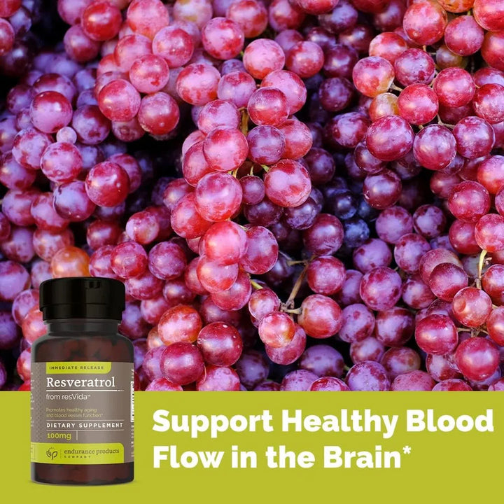 Extracto De Piel De Uva 100 Mg Trans-resveratrol Antioxidant - Imagen 3