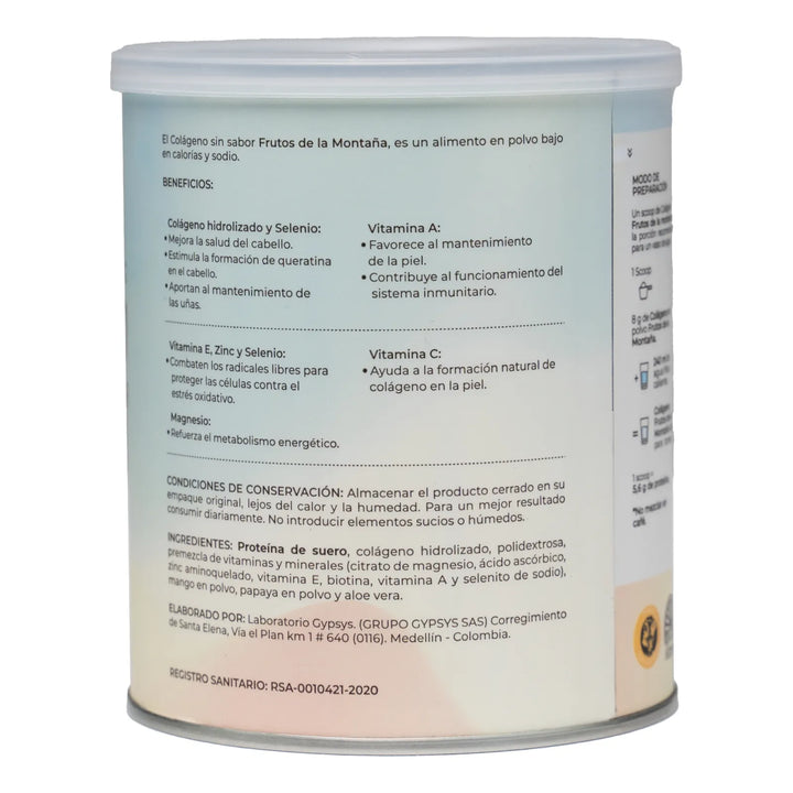 Colageno Sin Sabor Frutos De La Sin Sabor - Imagen 3