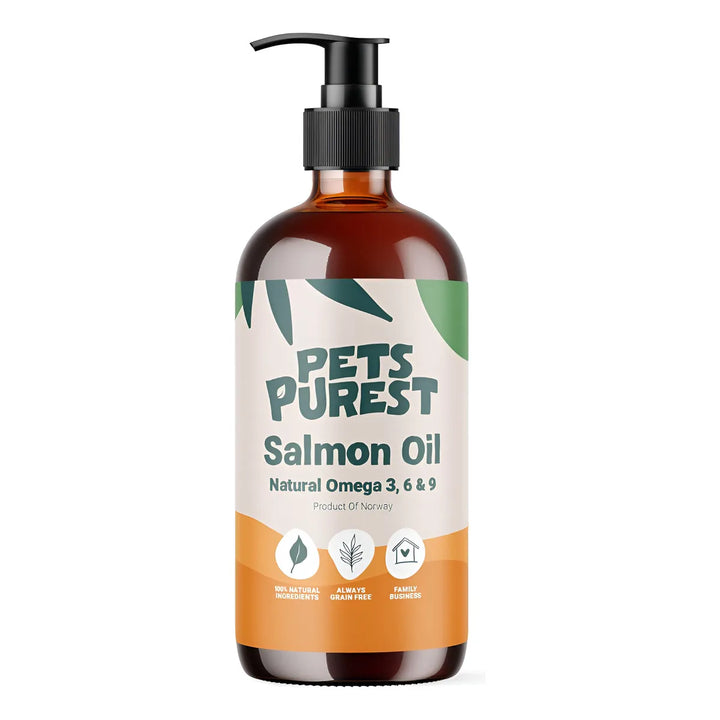 Aceite Natural De Salmón Para Mascotas 32 Onzas 100% Puro Om - Imagen 1