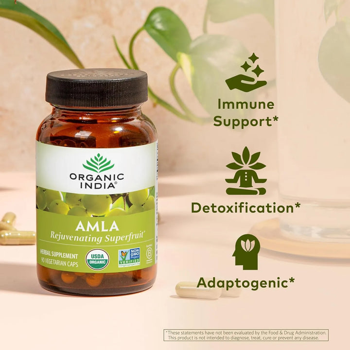 Cápsulas Orgánicas De Amalaki Apoyo Inmunológico Y Antioxida - Imagen 2