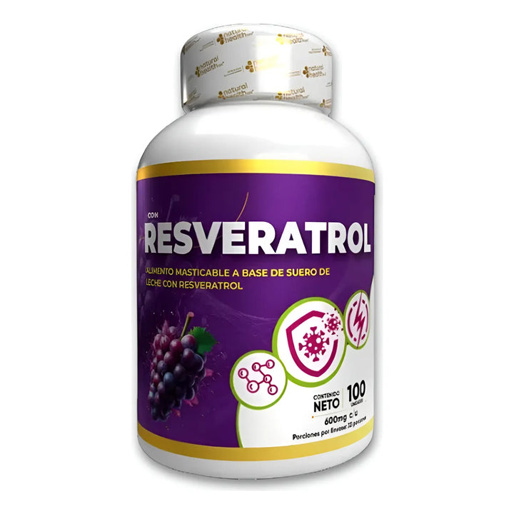 Resveratrol Antioxidante X 100 - Imagen 1