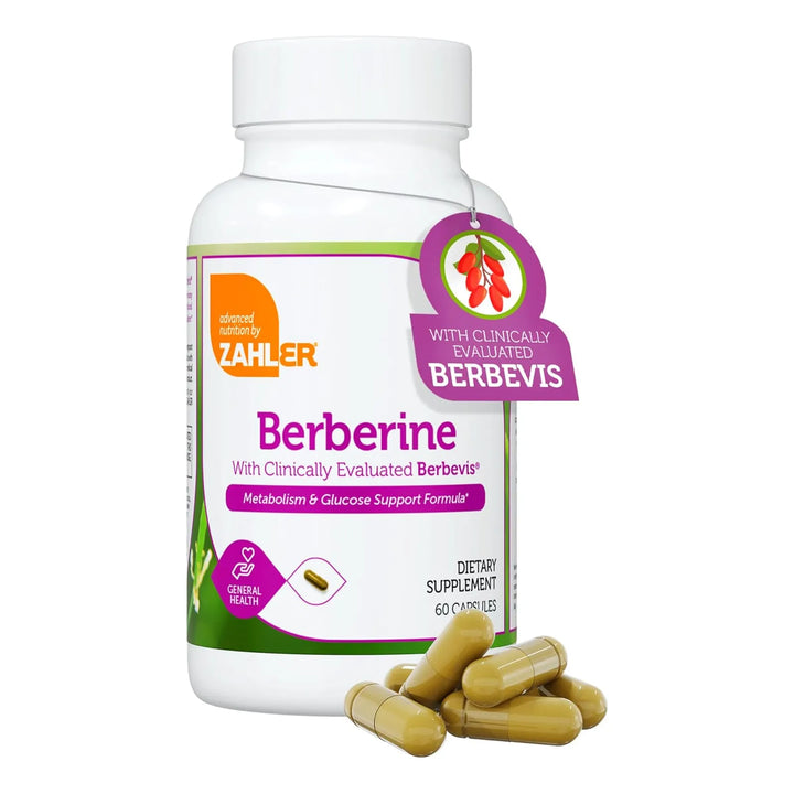 Berberina Berbevis Apoyo Clínico Metabolismo Glucosa 60 Cáps - Imagen 9