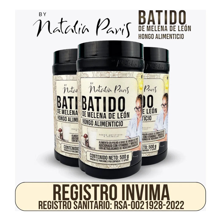 Kit X2 Batido Melena De León Natalia París - Imagen 8