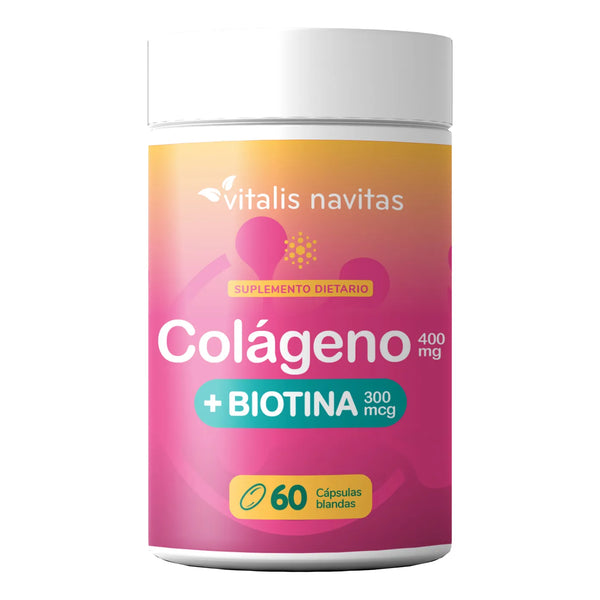 Colágeno + Biotina 60 Cápsulas - Imagen 1