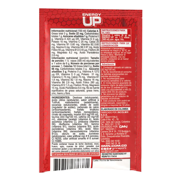 Preentreno Display 30 Sobres - Imagen 3