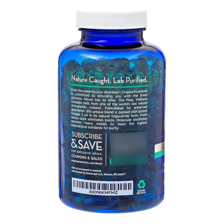 Aceite De Pescado Omega 3 2000 Mg Epa 820 Mg Dha 620 Mg 180 - Imagen 7