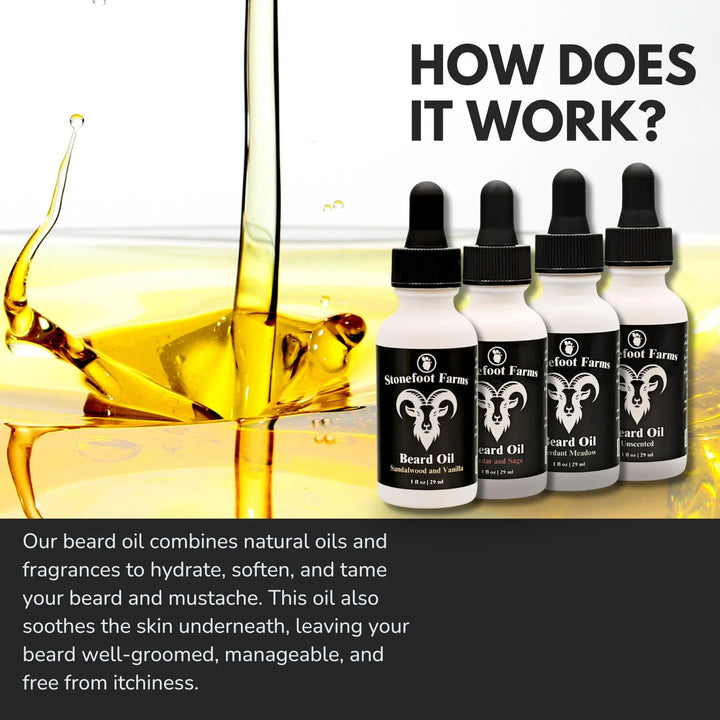 Aceite Para Barba Sándalo Y Vainilla Hidratante Suavizante A Fragancia - Imagen 7