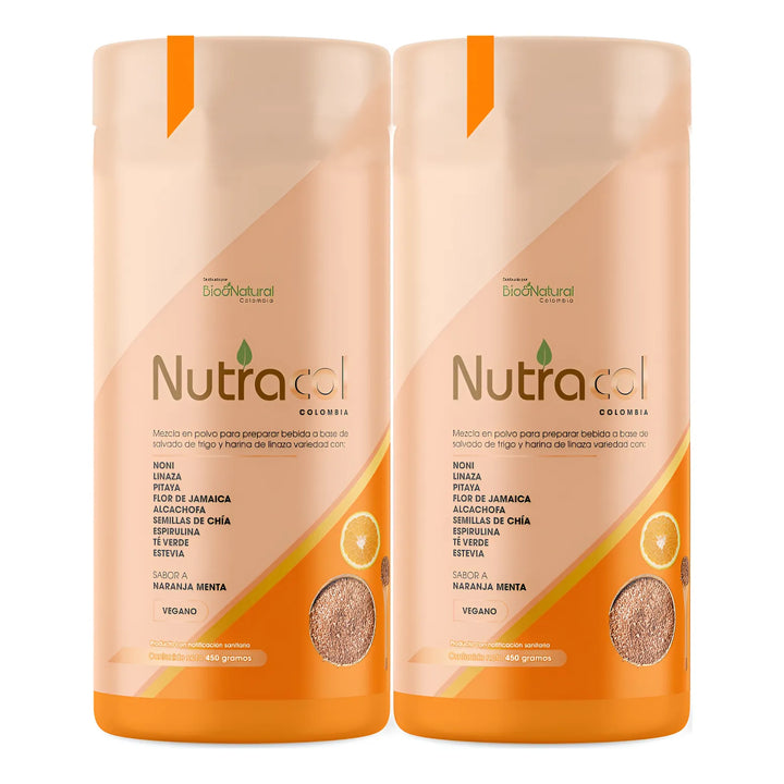 Nutracol Fibra Colon Inflamado  Naranja Menta - Imagen 1