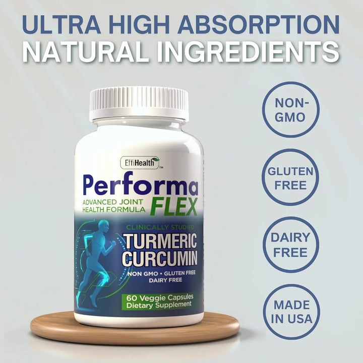Apoyo Articular Meriva Curcumina Cúrcuma Cereza Ácida Jengib - Imagen 4
