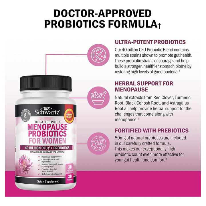 Probioticos Para Menopausia Mujer 40 Mil Millones Ufc Soport - Imagen 5