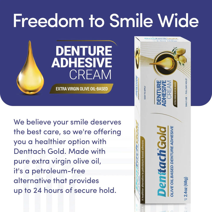 Adhesivo A Base De Aceite De Oliva Para Dentaduras Postizas - Imagen 3