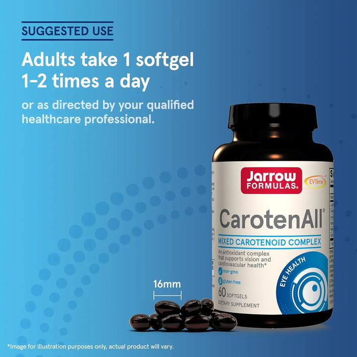 Carotenall Antioxidante Visión Y Salud Cardiovascular 60 Cap - Imagen 7