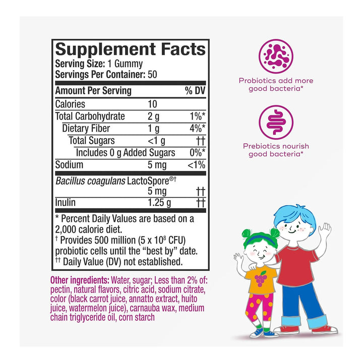 Probiótico Infantil Salud Digestiva Prebiótico Frutas Mixtas - Imagen 5
