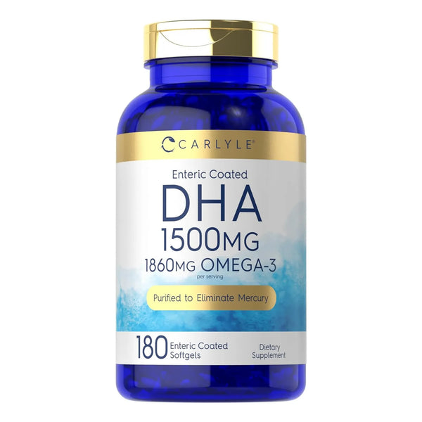 Dha 1500mg 180 Cápsulas Blandas Omega-3 Fuente Natural - Imagen 1
