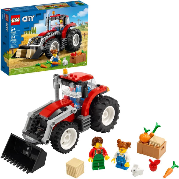 Lego City Tractor 60287 Juguete Construccion 148 Piezas Granja Diversión