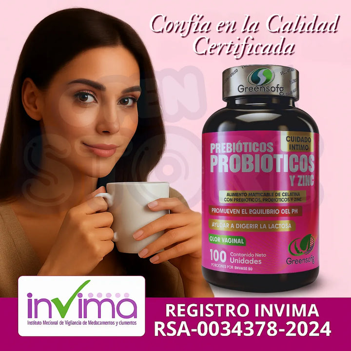 Probioticos Vaginales Mujer Prebioticos Fem Ph+ Invima - Imagen 2