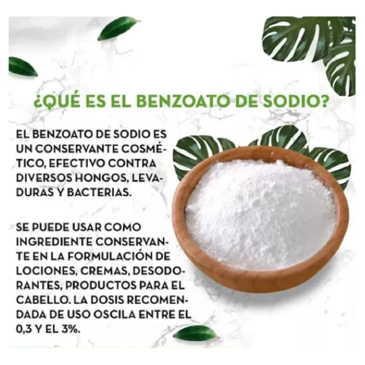 Benzoato De Sodio X 1 Kg  Natural - Imagen 3