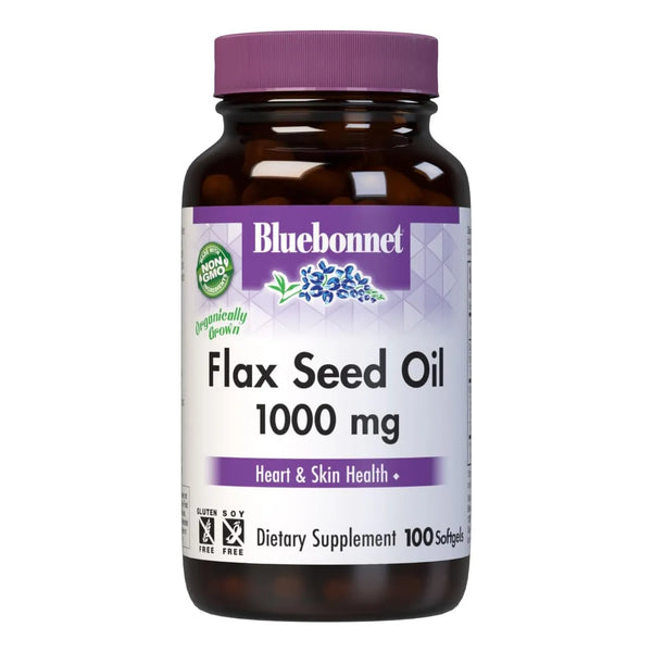 Aceite De Semilla De Lino 1000 Mg Rico En Omega 3 Ideal Para - Imagen 1
