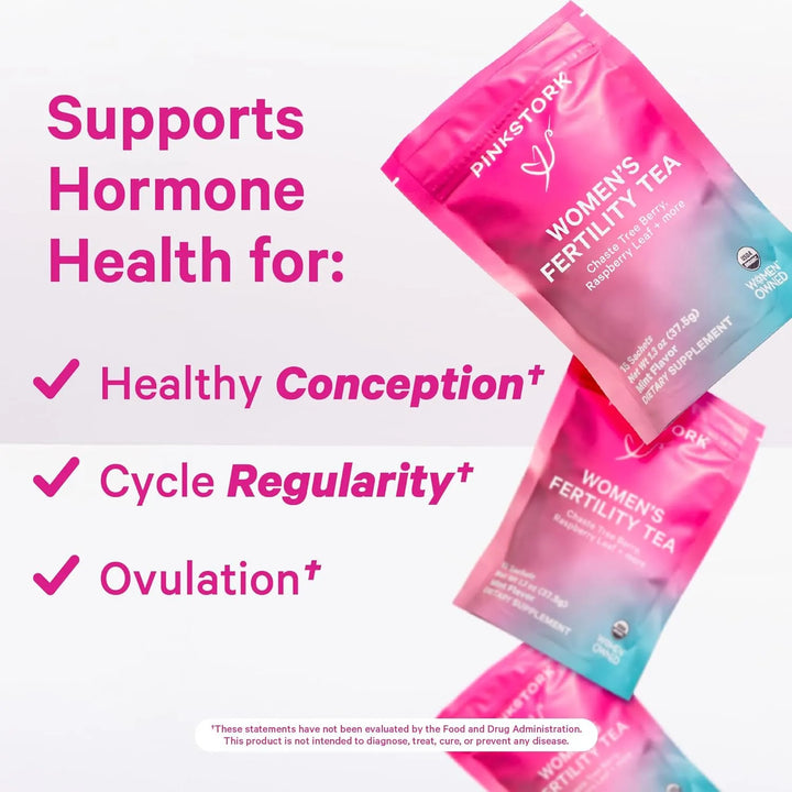 Té Y Vitaminas Para Fertilidad Femenina Equilibrio Hormonal - Imagen 3