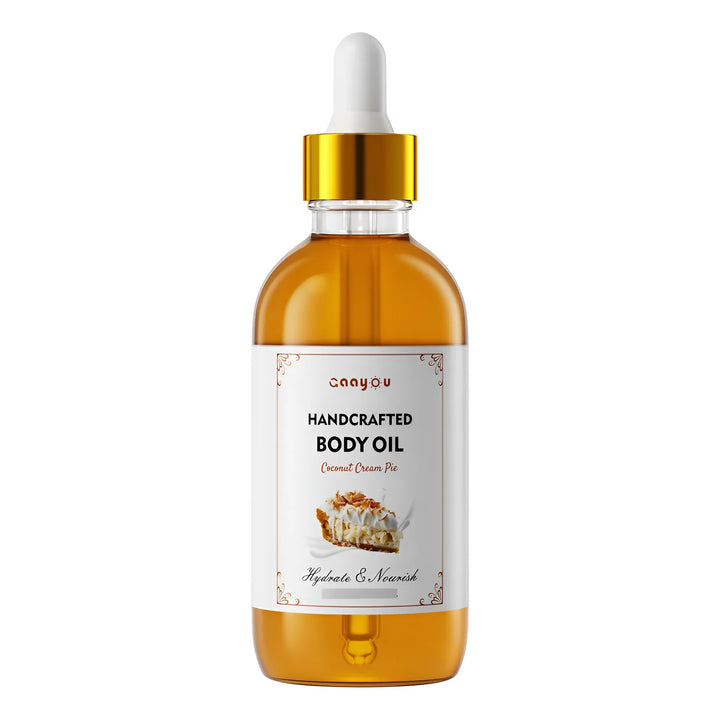 Aceite Corporal Crema De Coco Hidratante Hecho A Mano Suave Fragancia - Imagen 1