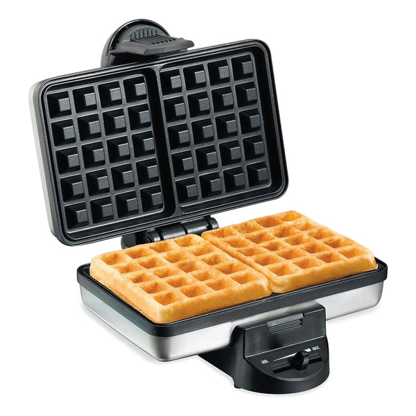 Waflera Industrial Belga 26009 Hamilton Beach Waffles Perfectos En Minutos