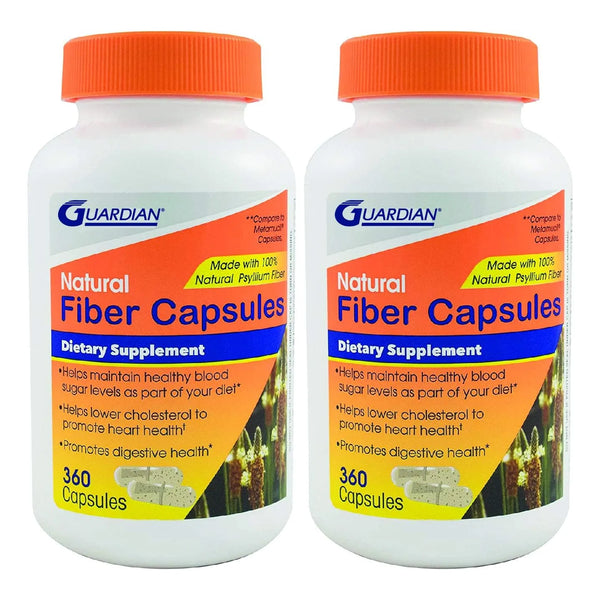 Cápsulas De Fibra De Psyllium Natural 720 Unidades Para Bien - Imagen 1