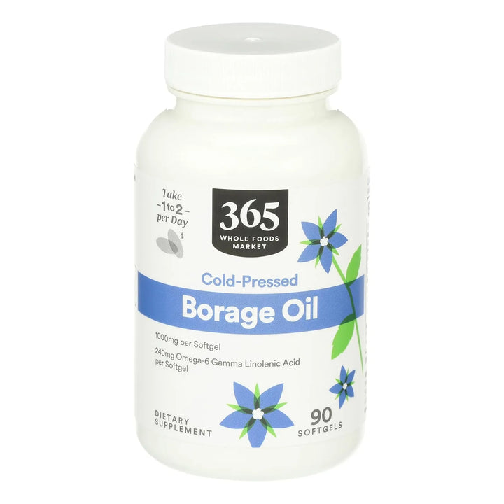 Aceite De Borraja 90 Cápsulas Beneficios Para La Piel Y El C - Imagen 1
