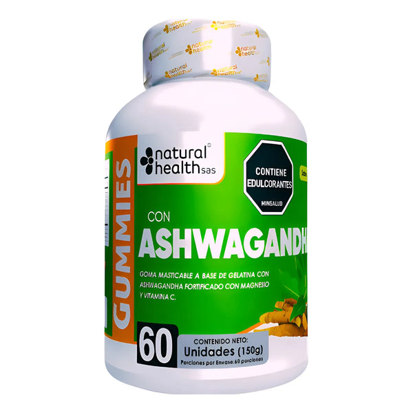 Gomas Ashwagandha + Magnesio Natural - Imagen 1