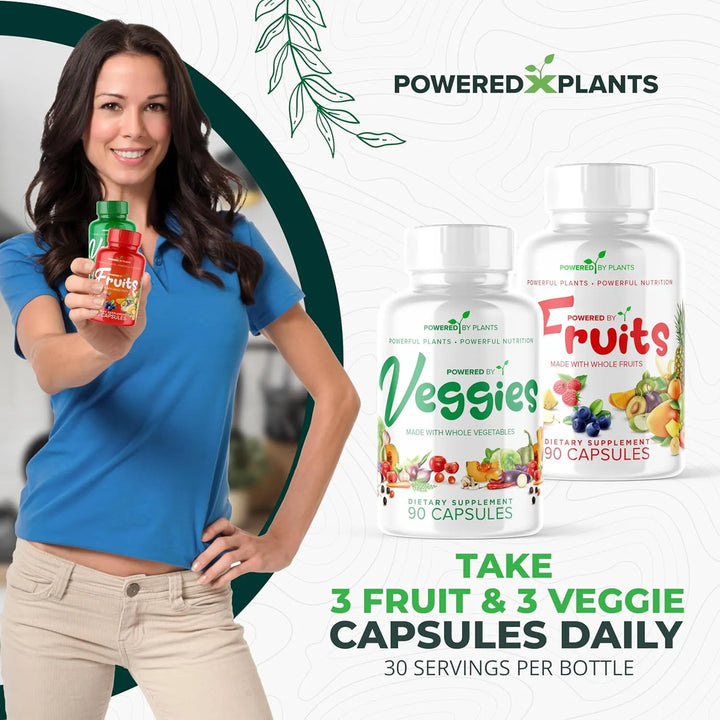Cápsulas De Frutas Y Verduras Superalimento Natural Rico En - Imagen 7