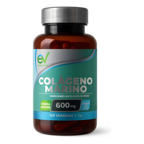 Colageno Marino X 600 Mg Caramelo - Imagen 1