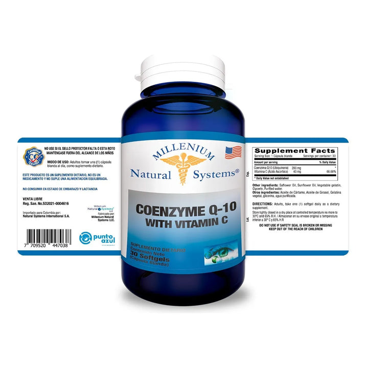 Coenzima Q10 200mg X 30 Systems - Imagen 2