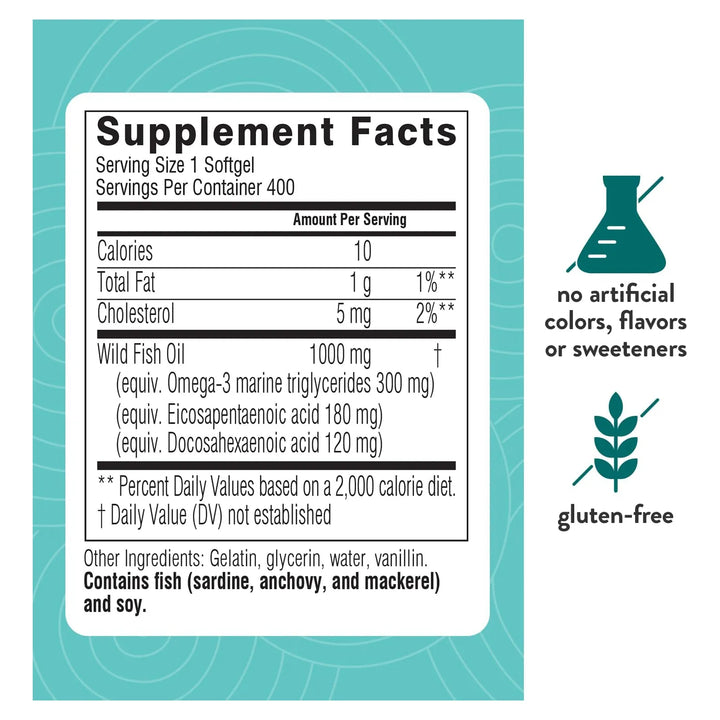 Aceite De Pescado Omega 3 1000 Mg Salud Corazón Cerebro Ojos - Imagen 5