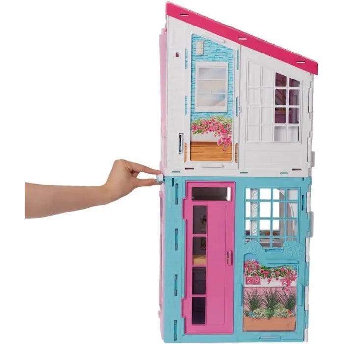 Casa De Muñeca Barbie Malibu House Playset + 25 Accesorios Color Rosa - Imagen 6