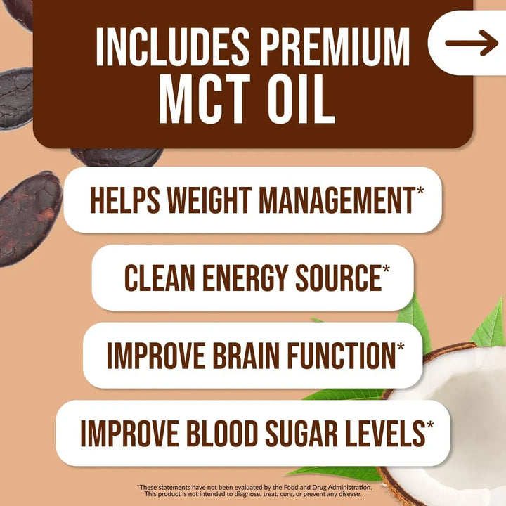 Batido De Proteínas Chocolate A Base De Plantas 30 Porciones - Imagen 6