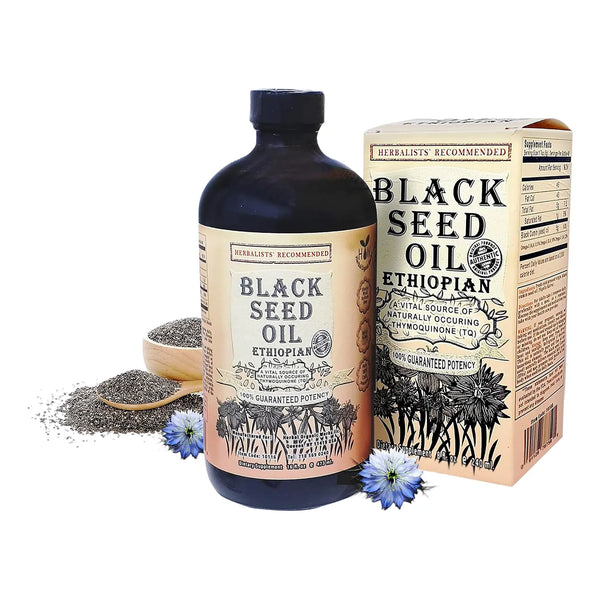 Aceite De Semilla Negra 16 Onzas Prensado En Frio 3 Veces Mas Timoquinona Puro Y Natural