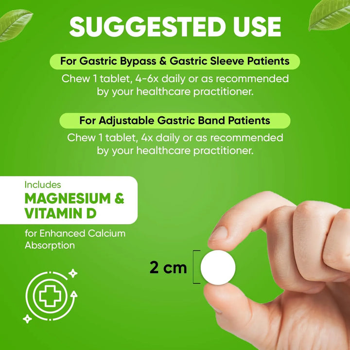 Citrato De Calcio Para Bariátricos Con Magnesio Y Vitamina D - Imagen 4