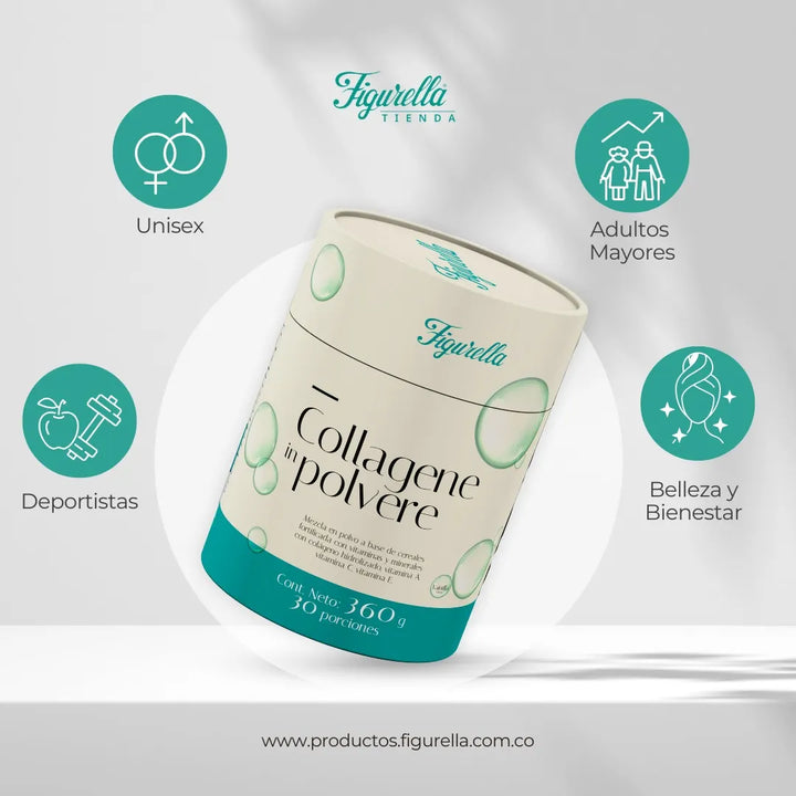 Colágeno En Polvo Piel Cabello Uñas Articulaciones 360g Vainilla - Imagen 2