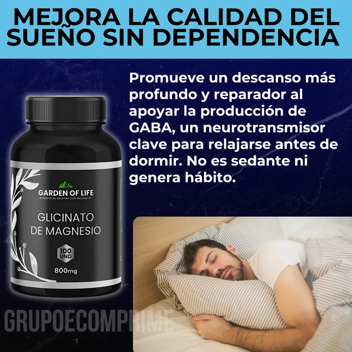 Glicinato De Magnesio Capsulas Alta Absorcion Original  Magnesium Glycinate Softgel Pure Natural - Imagen 4