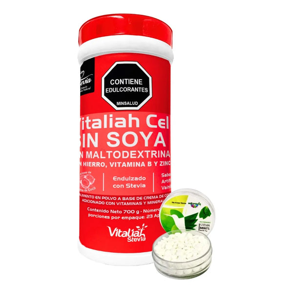 Vitaliah Cel Multivitamínico 700g + Mentas - Imagen 1